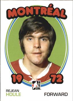 2009-10 In The Game 1972 The Year In Hockey #15 Rejean Houle Front