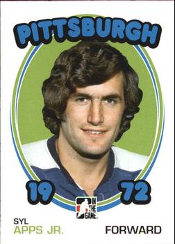 2009-10 In The Game 1972 The Year In Hockey #92 Syl Apps Jr. Front