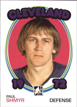 2009-10 In The Game 1972 The Year In Hockey #118 Paul Shmyr Front