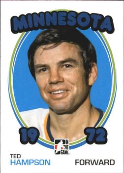 2009-10 In The Game 1972 The Year In Hockey #120 Ted Hampson Front