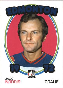 2009-10 In The Game 1972 The Year In Hockey #138 Jack Norris Front