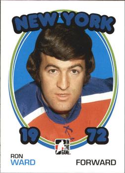 2009-10 In The Game 1972 The Year In Hockey #140 Ron Ward Front