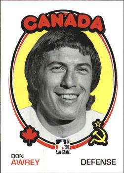 2009-10 In The Game 1972 The Year In Hockey #152 Don Awrey Front
