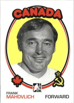 2009-10 In The Game 1972 The Year In Hockey #167 Frank Mahovlich Front