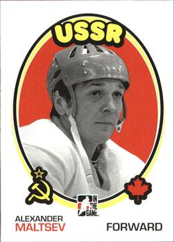 2009-10 In The Game 1972 The Year In Hockey #169 Alexander Maltsev Front