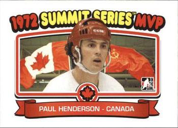 2009-10 In The Game 1972 The Year In Hockey #198 Paul Henderson Front