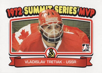 2009-10 In The Game 1972 The Year In Hockey #199 Vladislav Tretiak Front