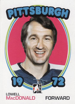 2009-10 In The Game 1972 The Year In Hockey #93 Lowell MacDonald Front