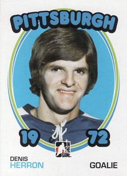 2009-10 In The Game 1972 The Year In Hockey #95 Denis Herron Front