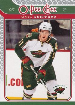2009-10 O-Pee-Chee #161 James Sheppard Front