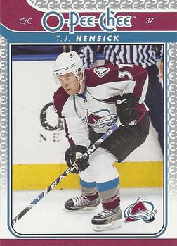 2009-10 O-Pee-Chee #486 T.J. Hensick Front