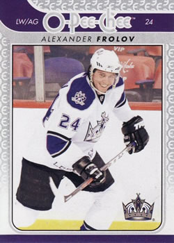 2009-10 O-Pee-Chee #9 Alexander Frolov Front