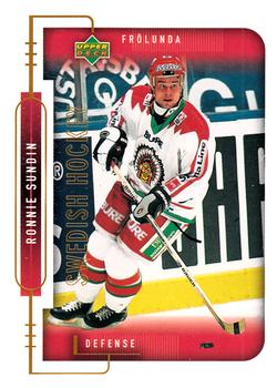 1999-00 Upper Deck Swedish Hockey League #72 Ronnie Sundin Front
