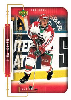 1999-00 Upper Deck Swedish Hockey League #79 Juha Ikonen Front