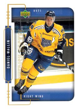1999-00 Upper Deck Swedish Hockey League #101 Daniel Wallin Front