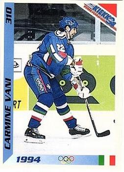 1994 Semic Jääkiekkokortit Keräilysarja (Finnish) #310 Carmine Vani Front
