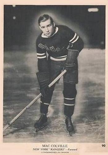 1939-40 O-Pee-Chee (V301-1) #90 Mac Colville Front