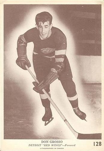 1940-41 O-Pee-Chee (V301-2) #128 Don Grosso Front