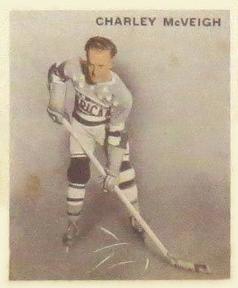 1933-34 World Wide Gum Ice Kings (V357) #38 Charley McVeigh Front