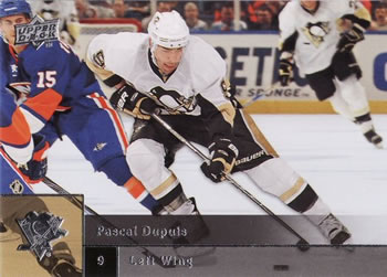 2009-10 Upper Deck #294 Pascal Dupuis Front
