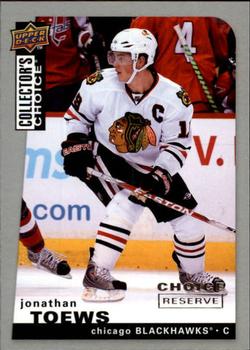 2008-09 Collector's Choice - Choice Reserve #86 Jonathan Toews Front