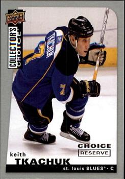 2008-09 Collector's Choice - Choice Reserve #92 Keith Tkachuk Front