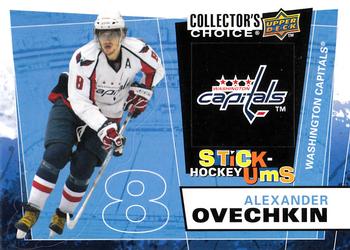 2008-09 Collector's Choice - Stick-Ums #UMS1 Alexander Ovechkin Front