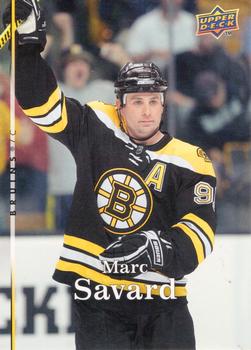 2007-08 Upper Deck - Lucky Shot Arena Giveaways #BOS5 Marc Savard Front