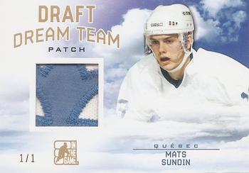 2014 In The Game Draft Prospects - Draft Dream Team Patches Gold #DT-14 Mats Sundin Front