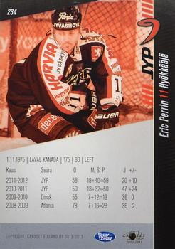 2012-13 Cardset Finland #234 Eric Perrin Back