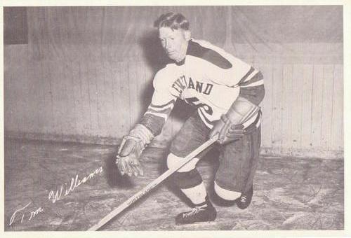 1951-52 Cleveland Barons (AHL) #NNO Tom Williams Front