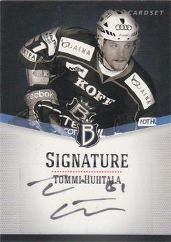2012-13 Cardset Finland - Signature #NNO Tommi Huhtala Front