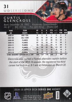 2014-15 Upper Deck #31 Curtis Glencross Back