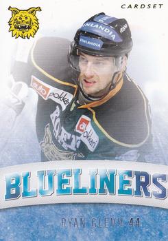 2010-11 Cardset Finland - Blueliners #BLUEL. 2 Ryan Glenn Front
