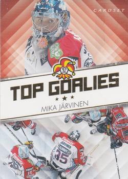 2010-11 Cardset Finland - Top Goalies 2 #TG2 3 Mika Järvinen Front