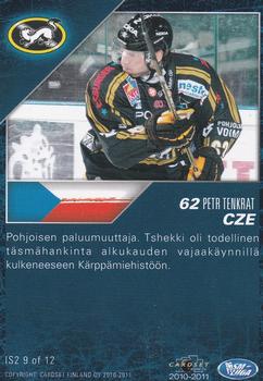 2010-11 Cardset Finland - International Stars 2 #IS2 9 Petr Tenkrat Back