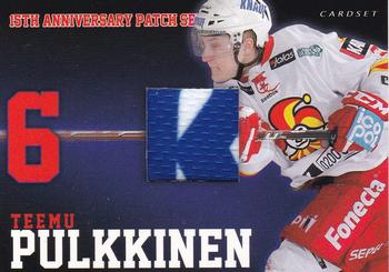 2013-14 Cardset Finland - Patch Series 1 Exchange #NNO Teemu Pulkkinen Front