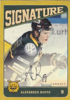 2013-14 Cardset Finland - Signature #NNO Alexander Ruutu Front