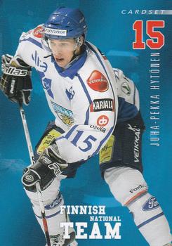 2009-10 Cardset Finland - Finnish National Team #FNT4 Juha-Pekka Hytönen Front