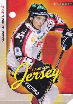 2009-10 Cardset Finland - Game Worn Jersey Redemptions #NNO Sakari Salminen Front
