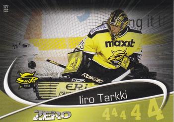 2008-09 Cardset Finland - Zero Gold #Z4 Iiro Tarkki Front