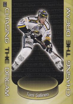 2008-09 Cardset Finland - Chasing the Dream Gold #CD7 Tomi Sallinen Front