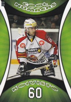 2008-09 Cardset Finland - Cool Numbers Green #CN14 Tom Koivisto Front