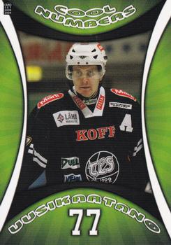 2008-09 Cardset Finland - Cool Numbers Green #CN16 Aki Uusikartano Front