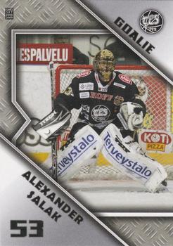 2008-09 Cardset Finland - Goalie Tandems Silver #GT13 Alexander Salak / Juha Kuokkanen Front