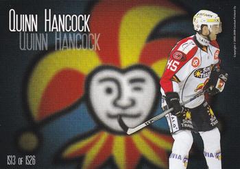 2008-09 Cardset Finland - International Stars #IS13 Quinn Hancock Back