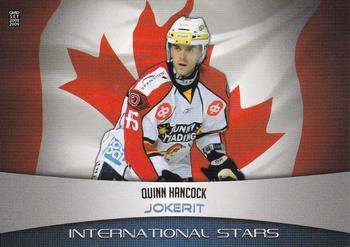 2008-09 Cardset Finland - International Stars #IS13 Quinn Hancock Front