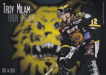 2008-09 Cardset Finland - International Stars #IS18 Troy Milam Back