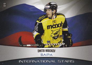 2008-09 Cardset Finland - International Stars #IS19 Dmitri Nabokov Front