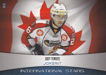 2008-09 Cardset Finland - International Stars #IS25 Joey Tenute Front